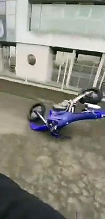 Funny Bike Accident video