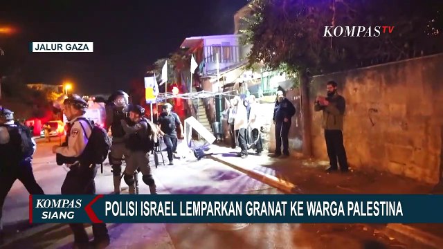 Polisi Israel Lemparkan Granat Kejut ke Warga Palestina di Sheikh Jarrah