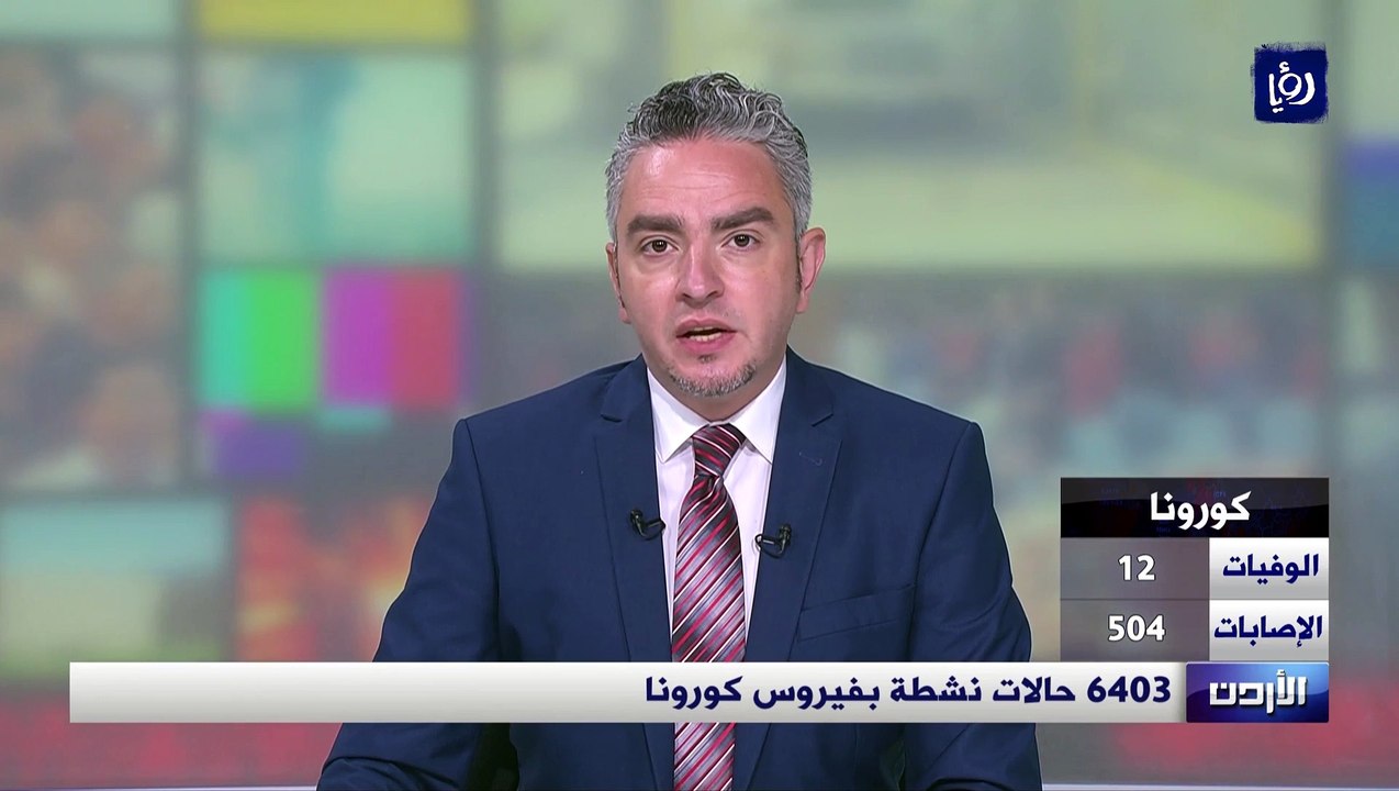 6403 حالات نشطة بفيروس كورونا في الأردن