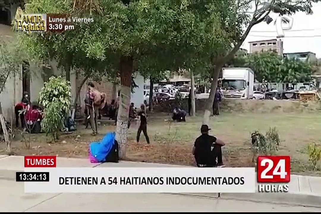 Tumbes: intervienen un bus con haitianos ilegales rumbo a Ecuador