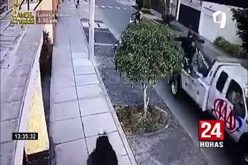 San Borja: falso repartidor asalta a mano armada a una mujer