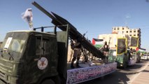 GAZZE - Kudüs Seriyyeleri askeri geçit töreni düzenlendi