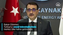 Bakan Dönmez: Türkiye'yi yenilenebilir enerjinin merkezi yapmaya kararlıyız
