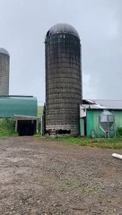 Silo Comes Crumbling Down