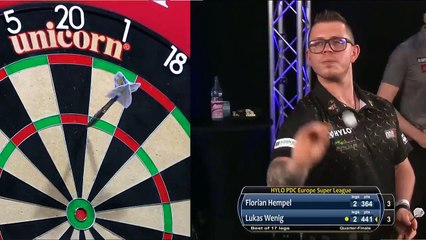 Lukas Wenig vs Florian Hempel / Quarter Final / PDC Europe Super League 2021