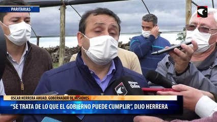 “Se trata de lo que el gobierno puede cumplir”, dijo Herrera