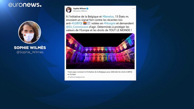 Fourteen EU countries denounce Hungary's new anti-LGBT law