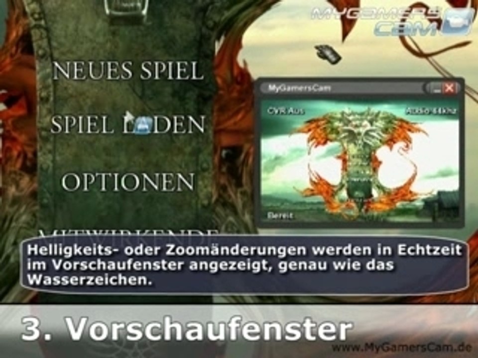 myGamersCam Tutorial 2