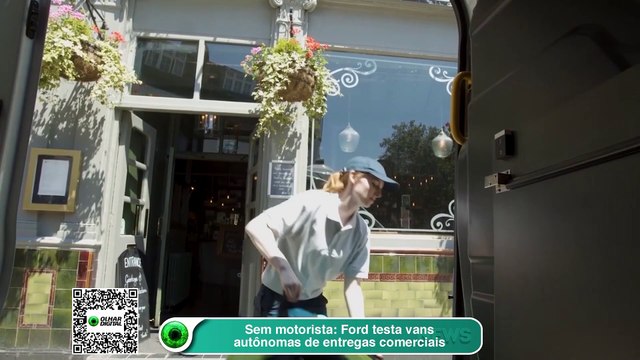 Sem motorista- Ford testa vans autônomas de entregas comerciais