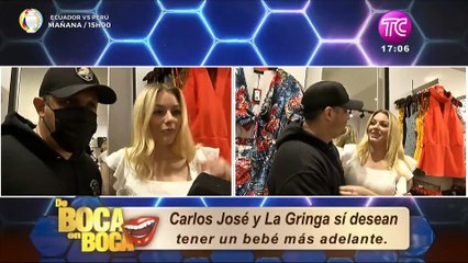 ¿'La Gringa' y Carlos José Matamoros esperan un bebé?