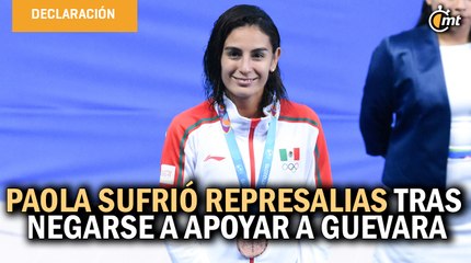 Paola Espinosa acusa persecución para no ir a Tokio 2020 por no apoyar a Guevara