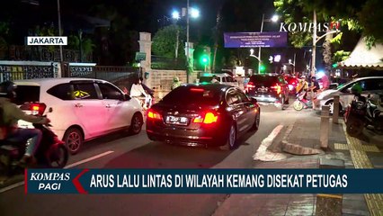 Penerapan Jam Malam DKI Jakarta, Sejumlah Jalan Ditutup