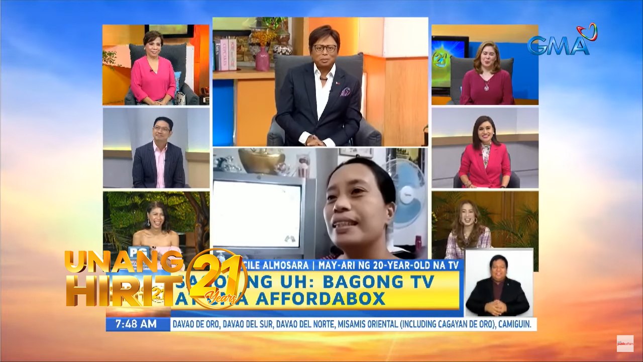Unang Hirit: Loyal viewer ng 'Unang Hirit,' niregaluhan ng TV ng UH Barkada!