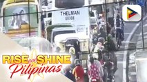Kasalukuyang sitwasyon ng trapiko sa mga pangunahing kalsada sa Metro Manila;  Tatlong motorsiklo at bus nagbanggaan sa Mindanao Ave.