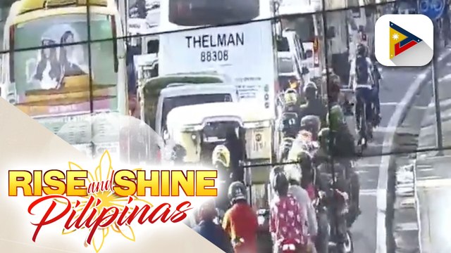 Kasalukuyang sitwasyon ng trapiko sa mga pangunahing kalsada sa Metro Manila; Tatlong motorsiklo at bus nagbanggaan sa Mindanao Ave.