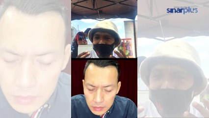 AMIR RAJA LAWAK BERNIAGA TEPI JALAN. APA CERITANYA?