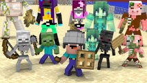 Monster School - Baby Noob Become a Hero - Minecraft Animation