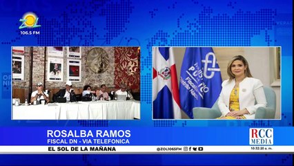 Rosalba Ramos, Fiscal DN: “Estoy interesada más que todo mundo en saber en qué se me investiga"