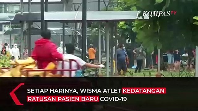 Wisma Atlet Nyaris Penuh! Tingkat Keterisian Pasien Covid-19 Capai 90%