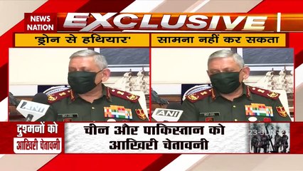 CDS जनरल बिपिन रावत की चीन और पाक को चेतावनी, देखें क्या कहा