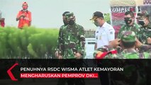 Panglima TNI Cek Kesiapan Rusun Nagrak Cilincing, 121 Pasien Sudah Ditempatkan