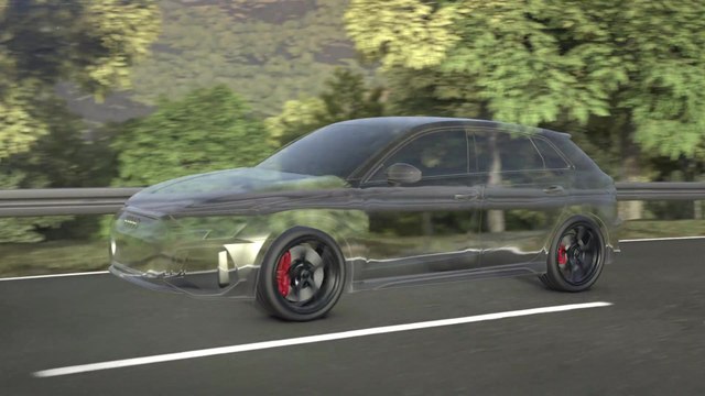Audi RS 3 prototype – RS torque splitter Animation