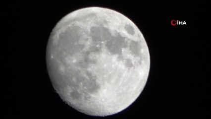 Yüksekova’da dolunay güzelliği