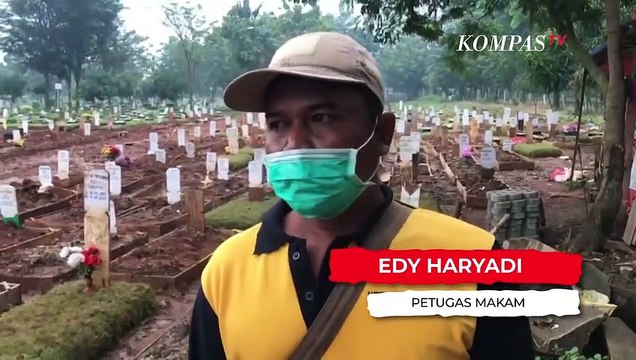 Rekor Baru! TPU Padurenan Bekasi Makamkan 34 Jenazah Covid-19, Petugas Sampai Kewalahan