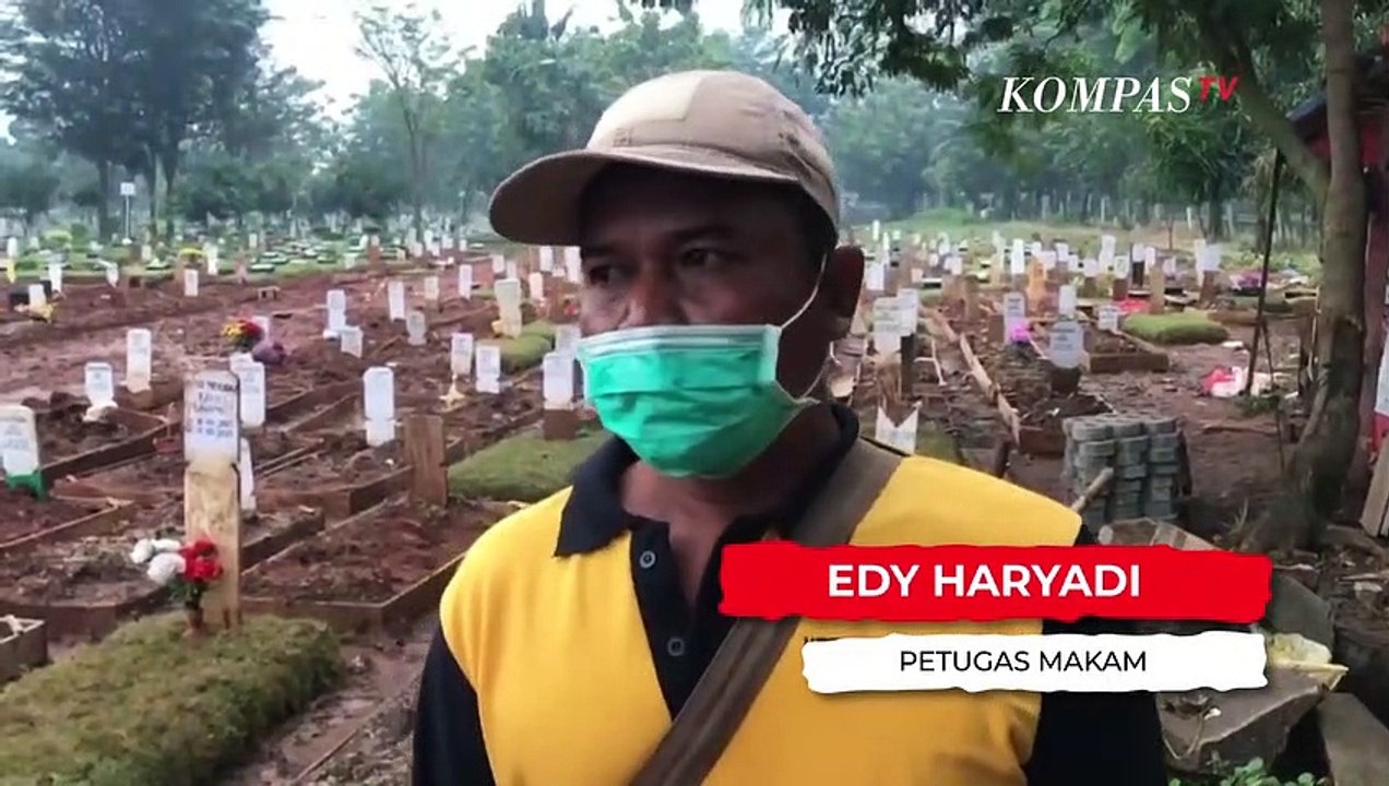 Rekor Baru! TPU Padurenan Bekasi Makamkan 34 Jenazah Covid-19, Petugas Sampai Kewalahan