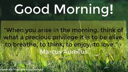 Every morning, I wake up saying, I’m still alive