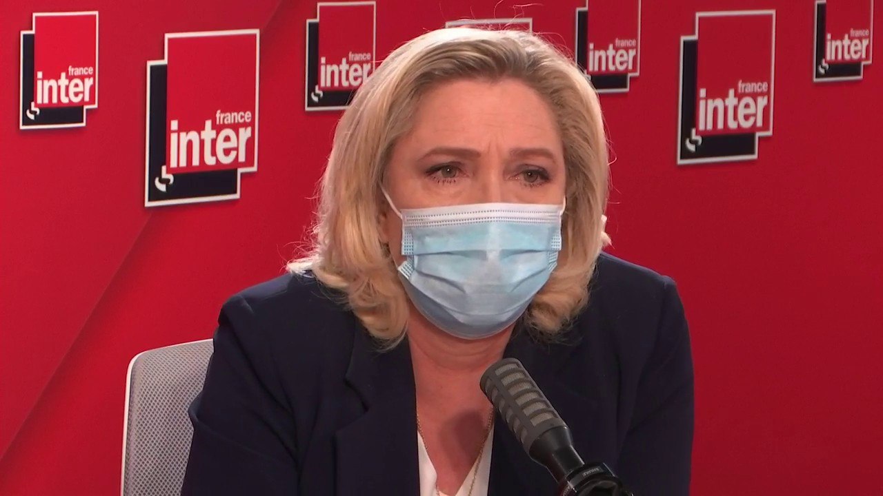 "Je trouve particulièrement désobligeants les commentaires d'Eric Zemmour, qui montrent qu'il est devenu un candidat et qu'il n'est plus un éditorialiste" (Marine Le Pen)