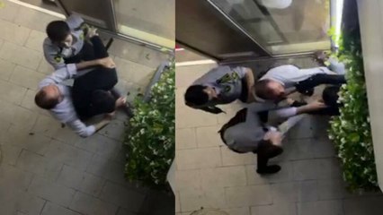 Nöbetten dönen doktor, özel güvenlik görevlileri tarafından darp edildi