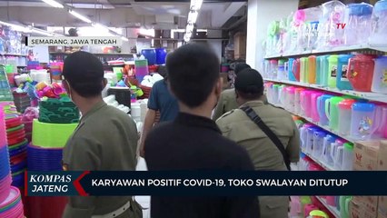 Karyawan Positif Covid-19, Toko Swalayan Ditutup