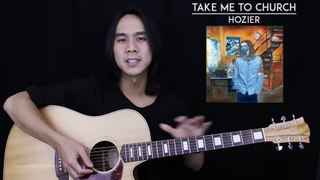 Take Me To Church Guitar Tutorial - Hozier Guitar Lesson Easy Chords + Guitar Cover