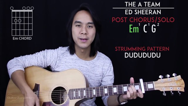 The A Team Guitar Tutorial - Ed Sheeran Guitar Lesson Tabs + Chords + Guitar Cover