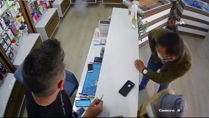Şişen telefon bataryası böyle patladı