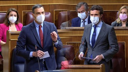 Casado, a Sánchez: "Si le queda algo de dignidad, debería dimitir hoy mismo"
