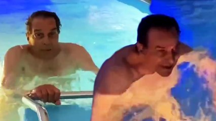 Watch: 85-Year-Old Dharmendra Doing Water Aerobics