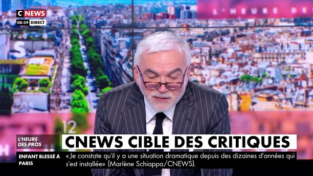 Sur CNews, Pascal Praud règle ses comptes avec Sonia Devillers