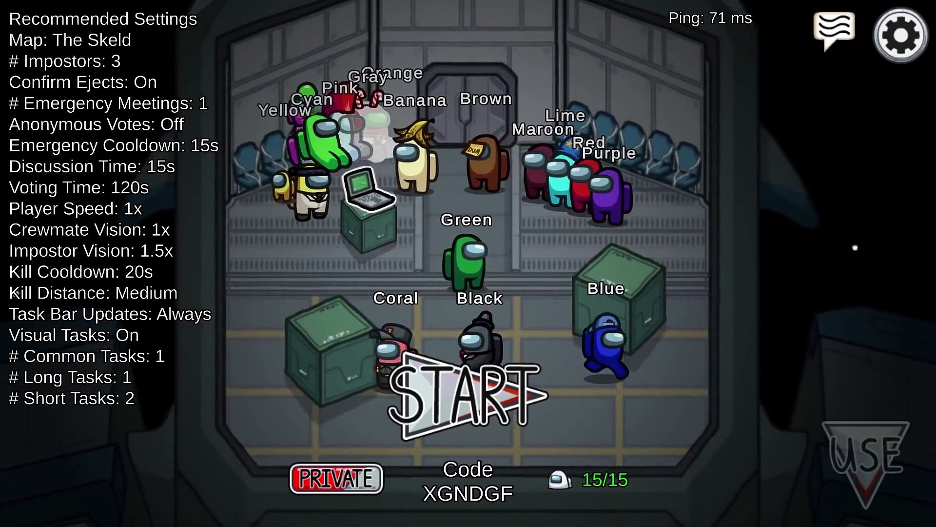 ⁣Among Us - 15 Player Lobbies Trailer