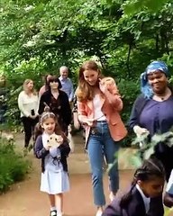 Kate Middleton visita el Museo de Historia Natural