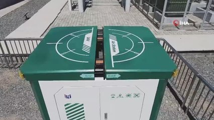 Çin'de elektrik trafo merkezinin denetiminde İHA kullanılmaya başlandı