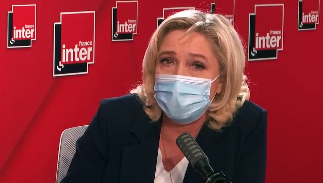 Pour Marine Le Pen, Eric Zemmour se comporte comme "un candidat à la présidentielle"