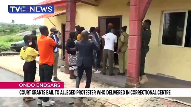 Court grants bail to alleged EndSARS protester who delivered in correctional centre
