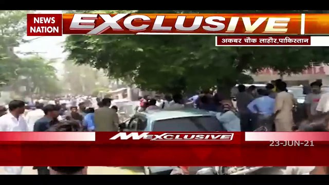 Blast Outside Terrorist Hafiz Saeed's House In Lahore,Watch ground Rep