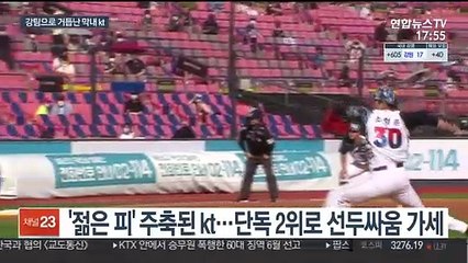 Скачать видео: [프로야구] 국가대표 3명에 대권 도전까지…강력해진 막내 kt