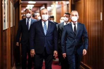 Bakan Çavuşoğlu, Alman mevkidaşı Maas ile görüştü