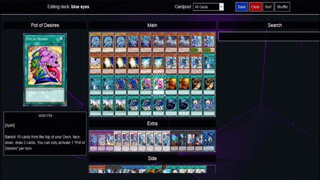 Yu-Gi-Oh! Dueling Nexus #1 - BLUE EYES DECK 2020