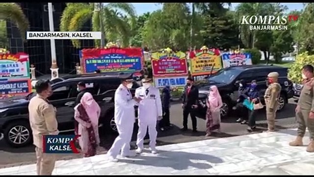 Ibnu Sina - Arifin Noor Resmi Dilantik Sebagai Wali Kota dan Wakil Wali Kota Banjarmasin 2021-2024