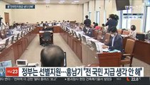 '전국민 vs 선별'…당정 재난지원금 줄다리기 재연